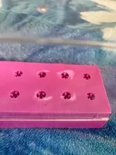 Portabrocas de Lima electrónica para uñas, 10/7 ranuras, caja de almacenamiento clara para limas eléctricas rotativas, accesorio herramienta de exhibición de uñas