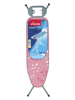 Vileda small ironing board light and tough stable Smart model for small spaces with 114x34 surface cm
Vileda small ironing board light and tough stable Smart model for small spaces with 114x34 surface cm
