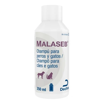 MALASEB shampoo 250 ML DECHRA antibacterial and antifungal shampoo for dogs and cats.
MALASEB shampoo 250 ML DECHRA antibacterial and antifungal shampoo for dogs and cats.