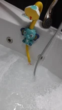 Juguetes de baño para niños, elefante eléctrico con ventosa de Animal, juguetes de baño para bebés, Agua pulverizada, exterior, piscina tina de baño, aspersor