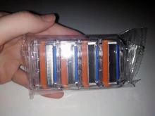 Gillette-Cuchillas de afeitar para hombre Fusion, 5 capas, cuchillas de seguridad, acero inoxidable, cuidado de la cara, 4 unidades