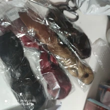 TALANG-extensiones de cabello rizado, accesorio largo, liso y ondulado, color negro y marrón, 5 pinzas para el pelo