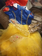 Las niñas vestido de la princesa del traje de los niños fiesta Cosplay Disfraz niños túnica de Halloween Fille