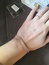 ZHOUYANG-pulsera de Zirconia cúbica para mujer, 4 colores de lujo, 4 garras, mosaico, Color plata, regalo de joyería, H095