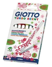 Set of markers with flavored ink Giotto turbo scent 8
Set of markers with flavored ink Giotto turbo scent 8