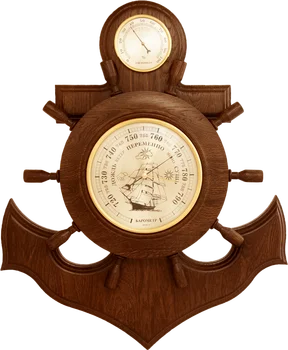 Барометр Якорь настенный СМИЧ БМ 6 барометр, гигрометр. Barometer Anchor wall SMICH BM 6 barometer, hygrometer.
Барометр Якорь настенный СМИЧ БМ 6 барометр, гигрометр. Barometer Anchor wall SMICH BM 6 barometer, hygrometer.