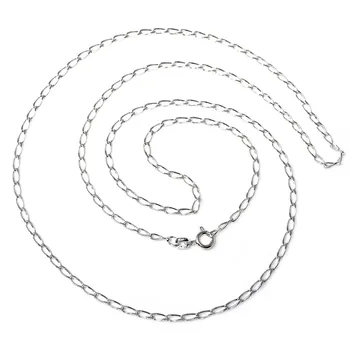 Chain 925 Sterling silver m 60 cm. Model Bilbao unisex closure reasa
Chain 925 Sterling silver m 60 cm. Model Bilbao unisex closure reasa