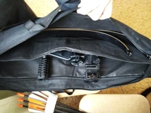 Bolsa de lona para arco de tiro con arco, funda de transporte de mano de almacenamiento con correas de hombro ajustables