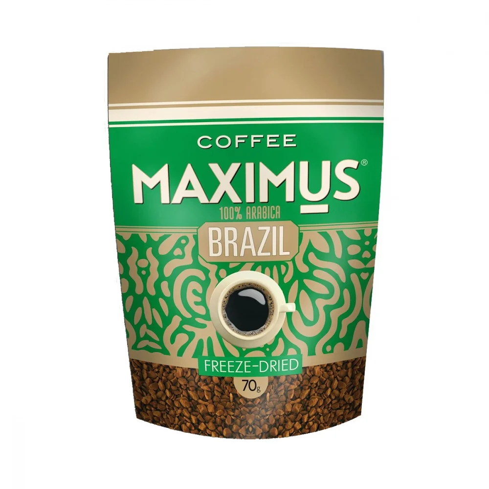 Кофе Maximus "Brazil" растворимый 70 гр|Растворимый кофе| |