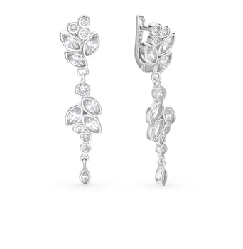 Silver earrings with cubic zirconia sunlight sample 925
Silver earrings with cubic zirconia sunlight sample 925