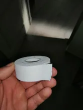 Vendaje adhesivo médico de algodón para el cuidado de las heridas, cinta elástica muscular para fisioterapia, Vendaje deportivo Premium, color blanco