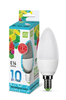 LED lamp LED CANDLE-standard 10 W V E14 4000 900Лм ASD 
LED lamp LED CANDLE-standard 10 W V E14 4000 900Лм ASD