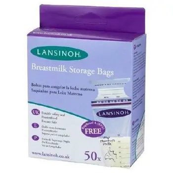 LANSINOH Sachets for breast milk 50 Uds.
LANSINOH Sachets for breast milk 50 Uds.