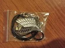 Ataque en collar de titanio alas de la libertad Eren Scout legión de guardia de la policía militar aprendiz escuadrón colgante Anime de la joyería