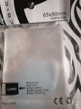 100 unids/pack Card Sleeves Protector magia de tres unido Estrella del Fútbol ID Banco transparente protectora manga tarjeta * 65*90mm