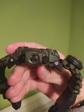 Reloj militar de camuflaje para hombre, pulsera de cuarzo LED resistente al agua hasta 50m, para deportes al aire libre, brújula, termómetro, reloj de emergencia