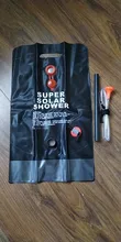 Shower Bag for Camping 5 Gallon/20L Solar Portable Bag with switch Hose and Shower Head