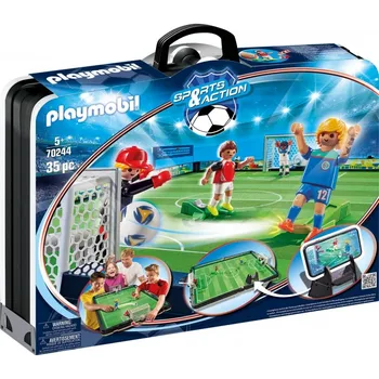 PLAYMOBIL Sports & Action Football field briefcase, with Smartphone stand, from 5 years (70244)
PLAYMOBIL Sports & Action Football field briefcase, with Smartphone stand, from 5 years (70244)
