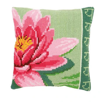 0156008-pn pillow vervaco 'кувшинка pink '40*40 cm 
0156008-pn pillow vervaco 'кувшинка pink '40*40 cm
