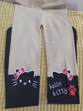 Medias de terciopelo ajustadas con dibujos animados para niñas, medias con diseños de dibujos animados de 2 a 12 años