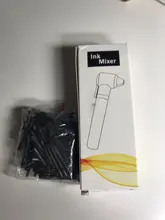 Mezclador de pigmentos para tinta de tatuaje, palos de mezcla de tinta de pigmento de tatuaje, palos de mezcla de plástico, Microblading, barras de pigmento, 100 Uds.