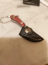 1PC portátil de acero inoxidable cocina cuchillo Camping Mini pelador llavero bolsillo cuchillo EDC