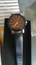 Reloj de pulsera sencillo informal para hombre y mujer, banda de reloj de cuero PU con esfera redonda para parejas, XRQ88