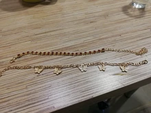 DIEZI-tobillera con cadena de Color dorado para mujer y niña, pulsera de tobillo Estilo Vintage bohemio, corazón, mariposa, joyería de playa, 6 estilos