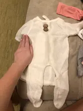 Accesorios para fotografías de recién nacidos de 0M-3M, punto de pie, botón de una pieza, colores sólidos, cola larga, gorra anudada, disfraz fotográfico de dos piezas