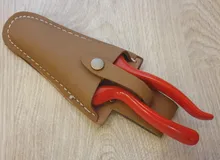 Funda de cuero alicates herramientas funda para tijeras funda tijeras fundas caso bolsa para alicates poda tijeras herramientas