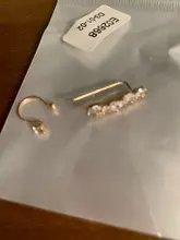 Bohemio sin Piercing para la oreja, de estrás de cristal brazalete de Clip de perno pendientes para las mujeres chica de moda pendientes joyas Bisutería