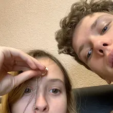 Collar de cadena con colgante de corazón de amor para hombre y mujer, 2 uds., regalo de San Valentín, 2021