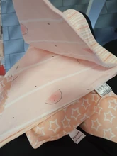 Bebé triángulo Algodón Doble Baberos 5 unids/lote de impresión de dibujos animados de Saliva toalla bebé niños niñas alimentación delantal baberos Bandana de algodón