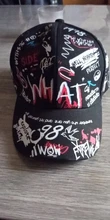 Snapback Hat Cap Baseball-Caps Graffiti Girl Kids Fashion Children Hip-Hop-Hat Printed