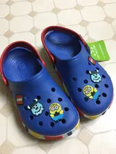 De moda niño niña playa zapatillas Sandalias de verano zapatos para niños con dibujos animados EVA resistencia transpirable antideslizante bebé