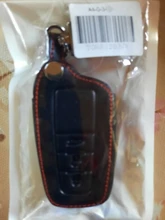 VCiiC-Funda de cuero para llavero de coche, funda de 3 botones, sin llave, para Toyota Camry, CHR, Prius, Corolla, RAV4, Prado 2017, 2018