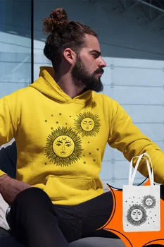 Angemiel Wear Stars And Suns Yellow Men 'S Hooded Sweatshirt Bags Kombin
Angemiel Wear Stars And Suns Yellow Men 'S Hooded Sweatshirt Bags Kombin