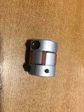 Acoplador de tres mandíbulas D20L25, eje flexible de aluminio D20 L25, conector de motor de acoplamiento BW, almohadilla de goma sólida 6/6,35/8/10 /mm