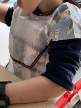 Baberos impermeables para bebés y niños, Bandana sin mangas, Baberos adorables para bebé, de algodón suave babero, ropa de Eva para eructar comidas