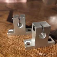 Bloques laterales de rodamiento lineal para impresora 3D, soportes de mesa XYZ CNC, SK8, SK10, SK12, SK16, SK20, SK25, SH8A, 8mm, 1 unidad