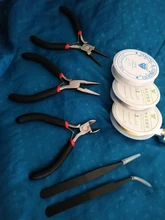 Kit de suministros de joyería para pendientes y anillos, accesorios de aleación, conjunto de fornituras para joyería, herramientas de fabricación de joyas, anillos de cobre OpenJump