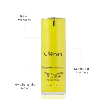 Skin Pharmacy Facial Serum Collagen Pro-5 Bee Venom 30ml 
Skin Pharmacy Facial Serum Collagen Pro-5 Bee Venom 30ml