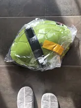 Película de Anime de dibujos animados Ninjas de juguete figura de acción de las tortugas armadura armas Leo Raph Mikey DonFigure Cosplay Shell accesorios para el regalo de los niños