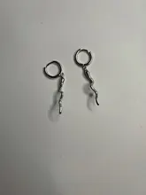 XIYANIKE aro-pendientes de plata de primera ley con forma de serpiente para mujer, aretes, aros, plata esterlina 925, animales, estilo Retro, gran oferta