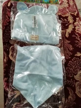 Lindo niños gorra sombrero con Baberos dulces colores sólidos niños niñas Gorros de bebé sombreros de algodón bebé gorro y babero Infantil Niño gorras