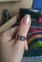 Anillos de acero inoxidable para año de nacimiento para hombre y Mujer, sortija de boda inglesa antigua, banda gótica Vintage, joyería Punk, 2021