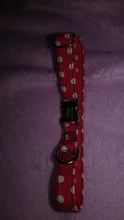 Collar personalizado para perro, collares para mascotas de nilón con estampado de puntos para mascota mediana grande, Pitbull, rojo, azul y negro