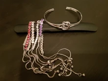 EMMAYA-pulsera de circonia cúbica con encanto de circón para mujer, brazalete de cadena ajustable, joyería de mujer