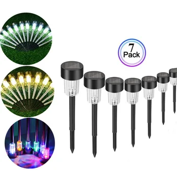 7Pcs Solar Garden Light LED Outdoor Solar Powered Lamp Lanterns Waterproof Landscape Lighting For Pathway Patio Yard Lawn Decor
7Pcs Solar Garden Light LED Outdoor Solar Powered Lamp Lanterns Waterproof Landscape Lighting For Pathway Patio Yard Lawn Decor