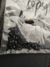 50 unids/lote M2 M2.6 M3 M3.5 M4 de acero al carbono negro hexagonal cabeza de portalámparas de tornillo de rosca modelo tornillos